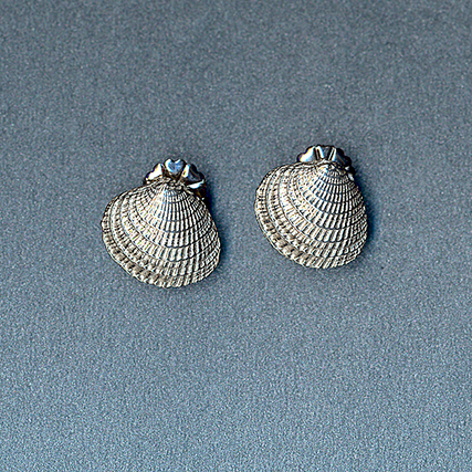 Clam Shell Earrings Post
