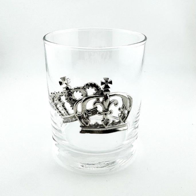 King and Queen Crown Glass