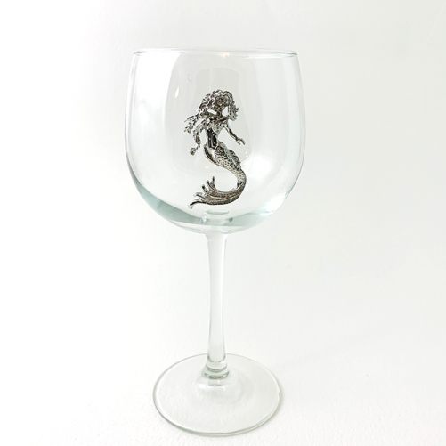 Red Wine Glass Mermaid
