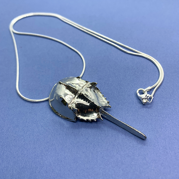 Horse Shoe Crab Necklace