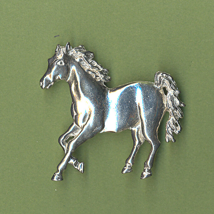 Trotting Horse Pin