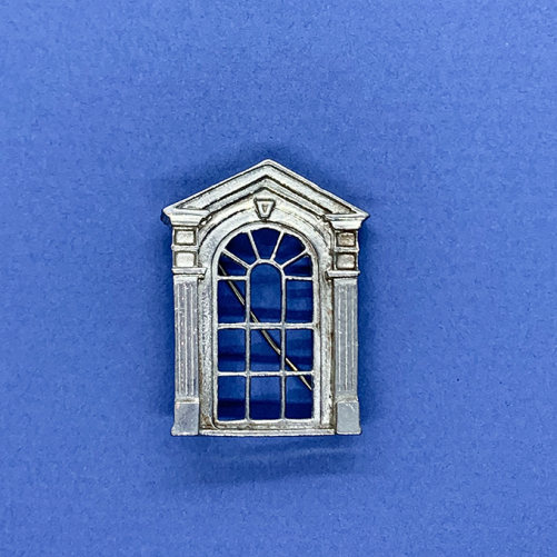 window of French Ouarter Pin